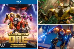 Win Transformers One op Blu-ray