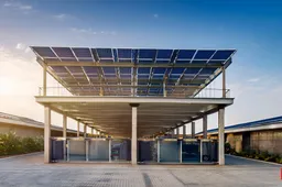 2024 09 06 parkeergarage met zonnepanelen