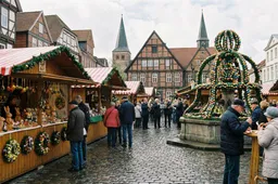 Paasmarkt in Duitsland.Duitsemilieusticker.nl