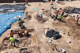 Opgravingen voormalig sportveld SV Hatert Radboud Universiteit