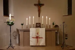 OUd RK kerk Foto kerk met Pasen