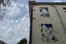 muurschildering gebroeders van Limborg