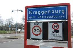 kraggenburg plaatsnaambord