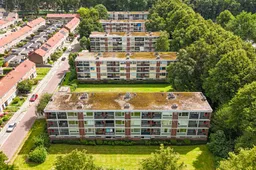Dronefoto Flats-Europalaan-Emmeloord-1