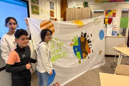 Vlag voor een schone wereld