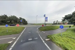 260122 Afritten A6 GoogleStreetview_Afrit_De_Munt