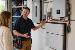 Thuisbatterij monteur