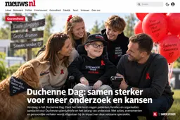 duchenne dag ter illustratie