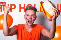 supporter oranje voetbal