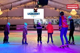 _IJsco leren schatatsen IJsmarkt