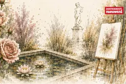 _Kunst aan vijver