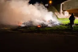 25-09 hooibalen in brand