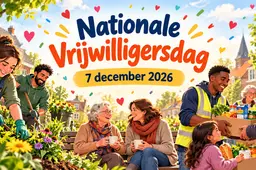 Samen sterk op Nationale Vrijwilligersdag 07-12-2026
