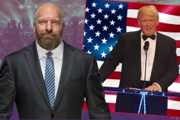 wwe triple h donald trump