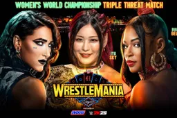 wwe wrestlemania 41 triple threat womens
