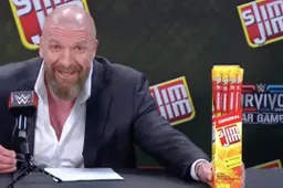 wwe triple h paul levesque slim jim