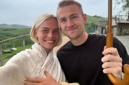 matthijs de ligt en vriendin uit elkaar?