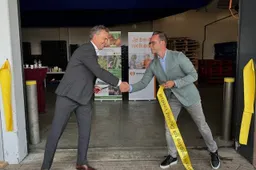 frank hessing foto links en erwin boom na officiele handeling