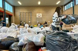 Halverwege de inzameling