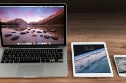 laptop digital tablet and mobile phone on wooden table 1