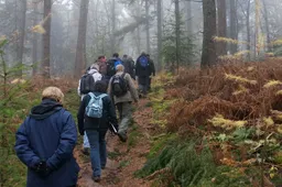 ivn wandeling transparante natuur corlene van den camp