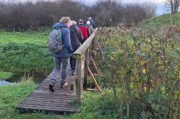 vrijwilligers NIO winterwandeling 2025