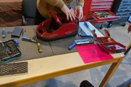 Repair café Dieren stofzuiger
