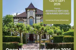 Open Monumentendag 2026 - gemeente Rheden&Rozendaal