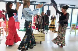 Foto PePe het flamencopaard voorstelling Velp