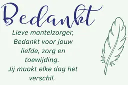 Mantelzorgpluim - MVT Rheden-Rozendaal
