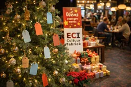 Kerstsfeer in ECI Cultuurfabriek
