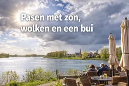 Pasen aan de Maas met zon en wolken
