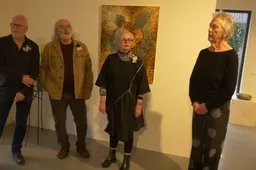 Ton Hardeman, Mouafk Alkazal, Coby Huibers, en Alma de Vries