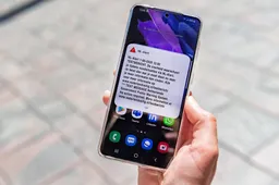 NL-Alert testbericht - mobiele telefoon - 2026