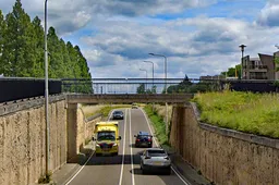 westelijke randweg ondrdoorgang bij station lutterade