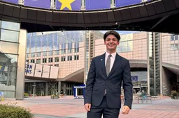 pepijn pi van de venne d66 in brussel