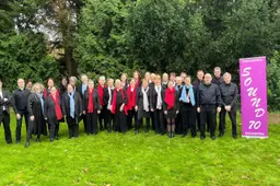 Groepsfoto Sound'70 26-10-2025 Overhoven Sittard