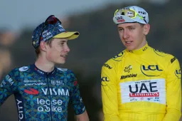jonas vingegaard tadej pogacar