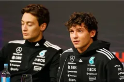 george russell kimi antonelli mercedes