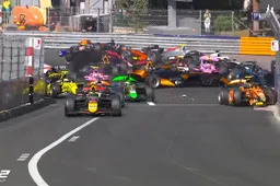 mclaren crash monaco grand prix