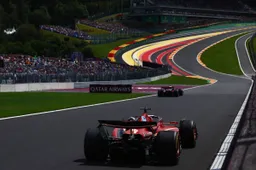 Ferrari Leclerc Spa Belgien