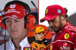 michael schumacher lewis hamilton oscar piastri