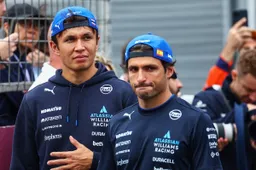 Alex Albon + Carlos Sainz + Williams Racing