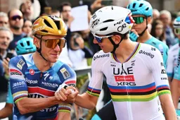 Remco Evenepoel + Tadej Pogacar