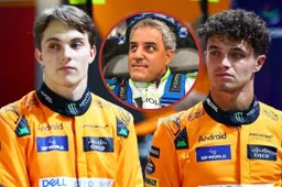 Oscar Piastri Lando Norris Juan Pablo Montoya