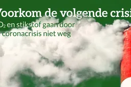 Knettergek D66 huilt: 'CO2 en stikstof gaan niet weg door de coronacrisis'