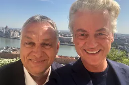 'Geert Wilders dwingt respect af bij Hongaarse premier Orbán, als liberaal met anti-migratiestandpunten'