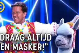 VIDEO! 'Lama' Mark Rutte blijkt helaas NIET de allerbeste coronazanger van Nederland in #TheMaskedSinger