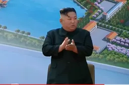Feest! Kim Jong-Un toch in leven: knipt lint door bij opening kunstmestfabriek