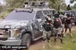 Schokkende video: Mexicaans drugscartel heeft eigen leger